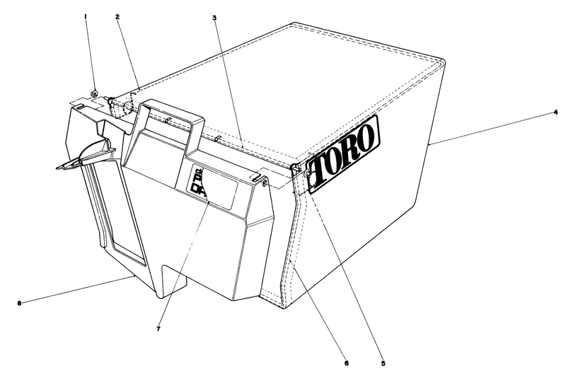 Grass Bag Assembly No 11 0189