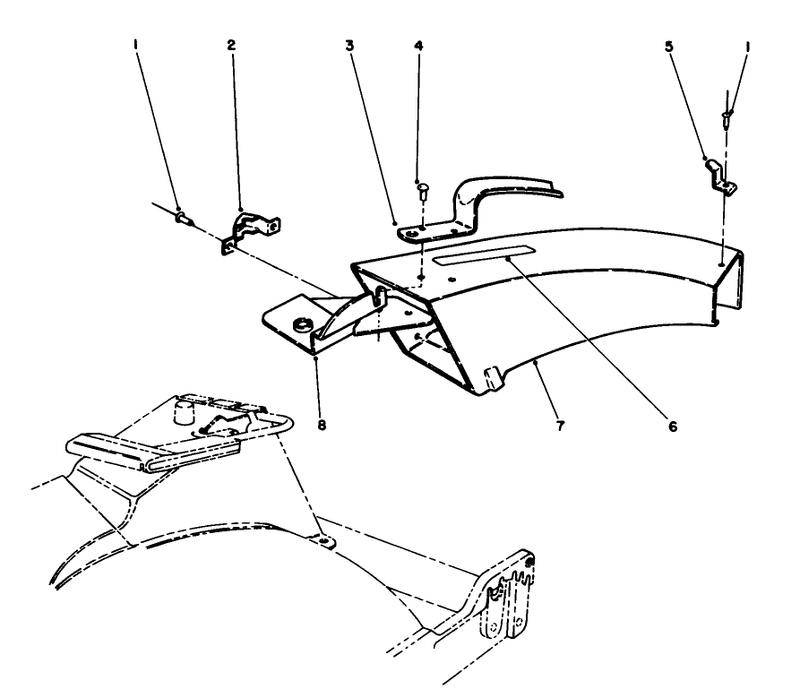 Side Discharge Chute Model No 59110 optional