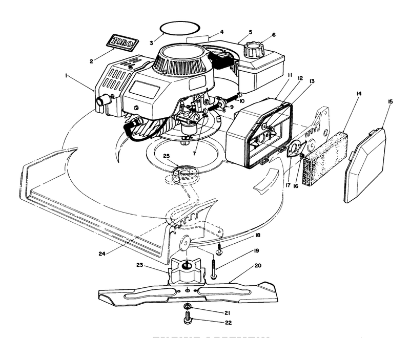 Engine Assembly model No 47pg6