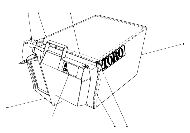 Grass Bag Assembly No 11 0189