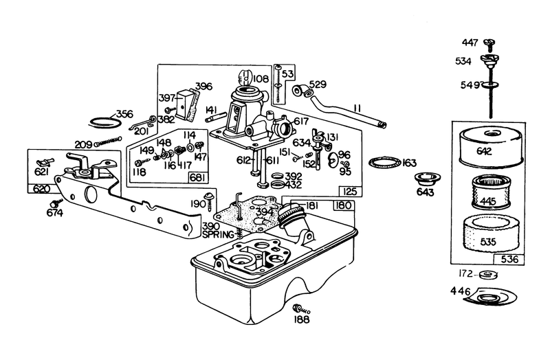 Briggs and Stratton Model 110908 0424 01 And 110908 0405 01 continued