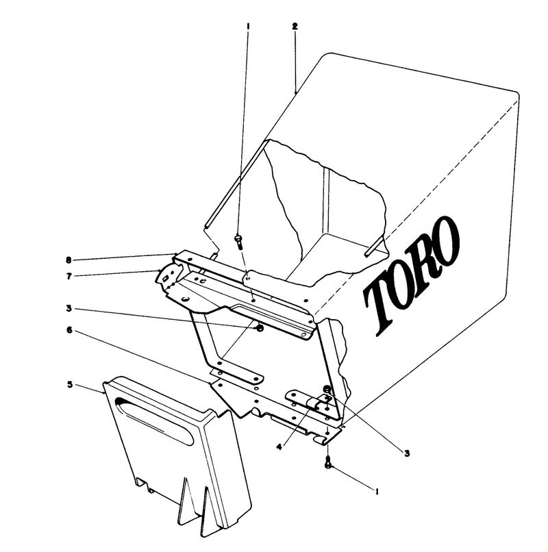 Grass Bag Assembly