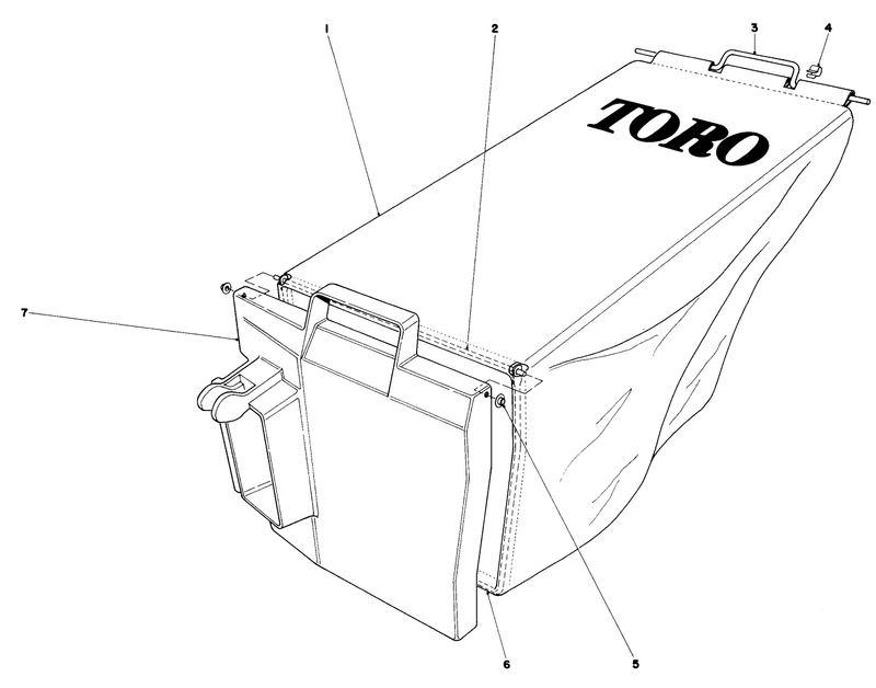 Grass Bag Assembly