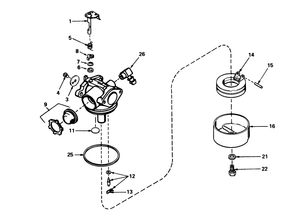 Carburetor No 632050