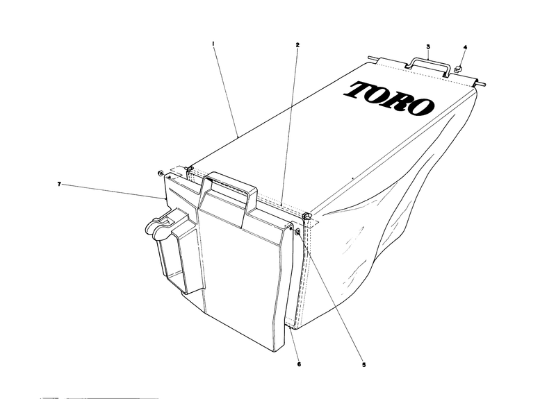 Grass Bag Assembly No 8 0669