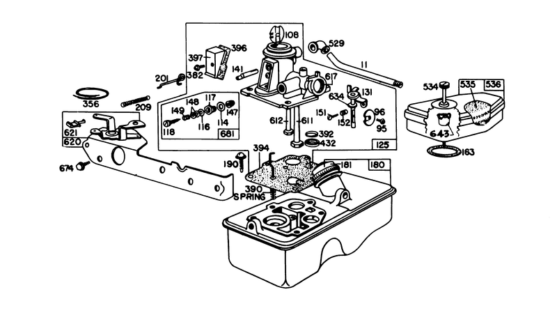 Carburetor Assembly Model 92908 1956 01