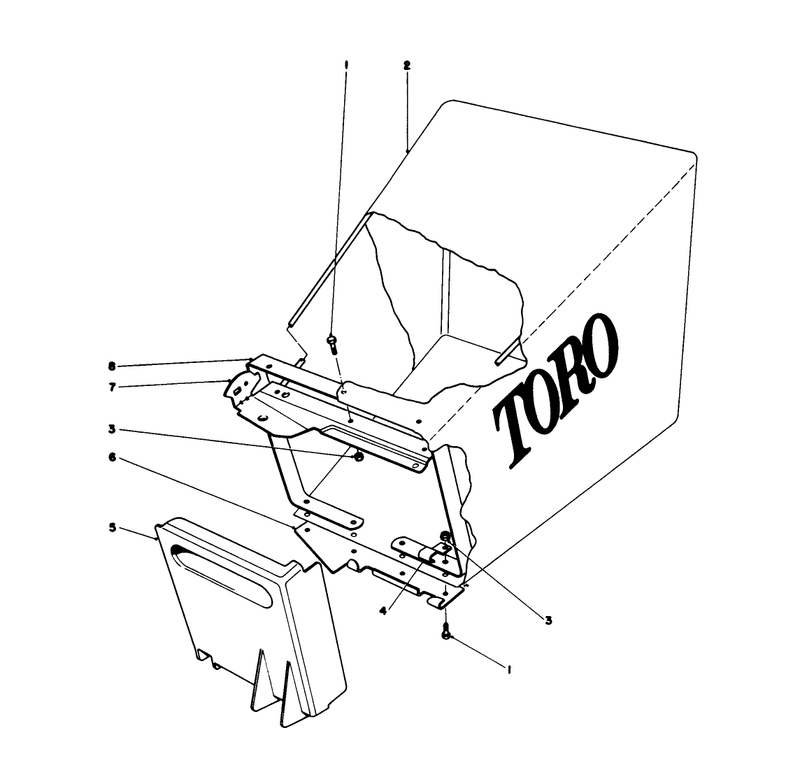 Grass Bag Assembly