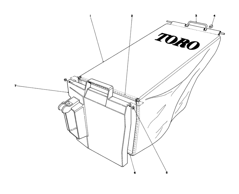 Grass Bag Assembly