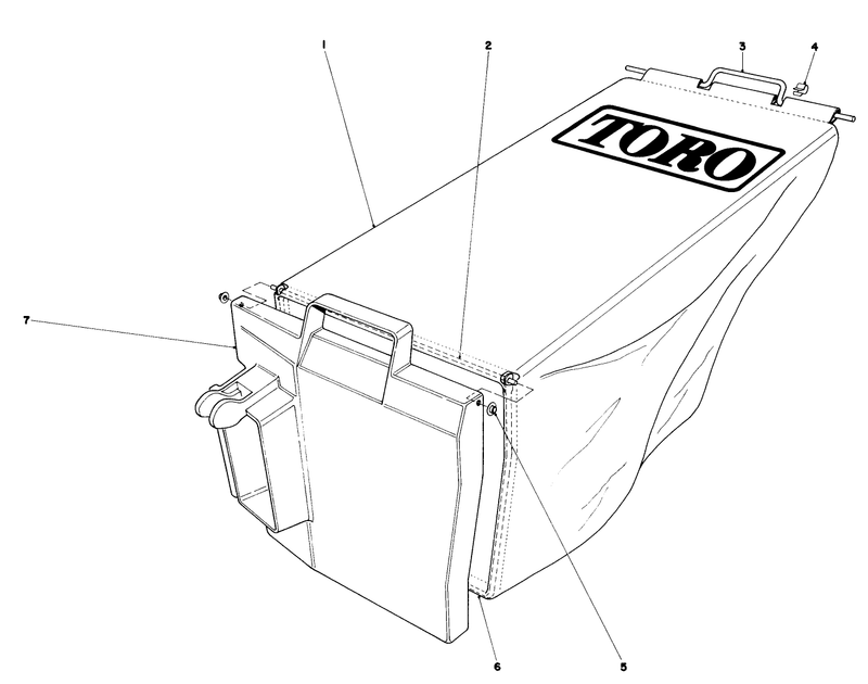 Grass Bag Assembly