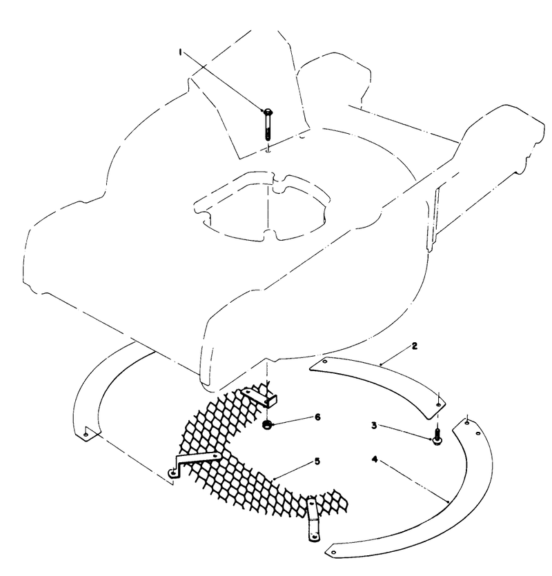 Leaf Shredder Kit No 59100 optional