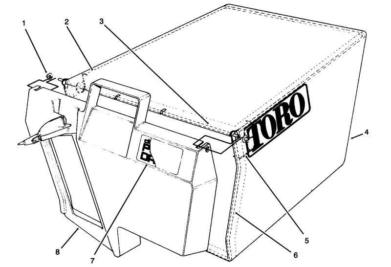 Grass Bag Assembly No 11 0189