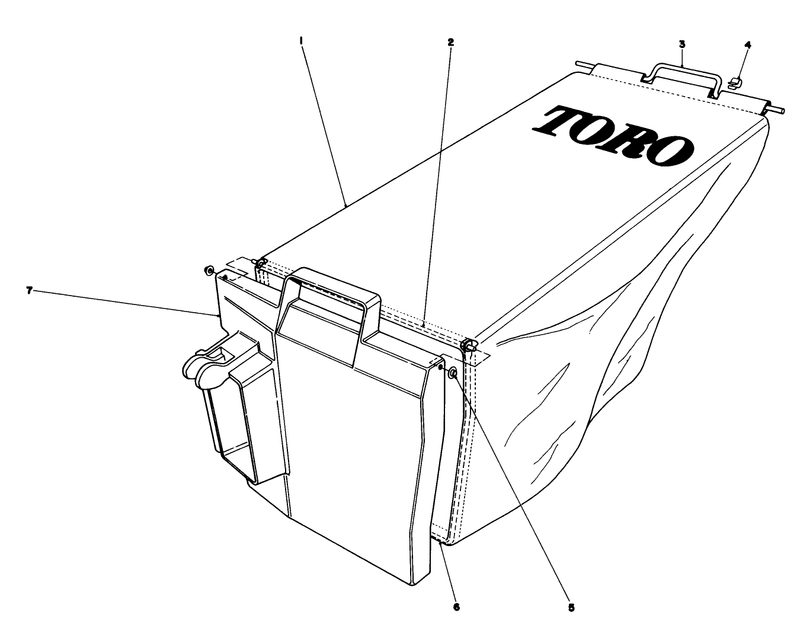 Grass Bag Assembly