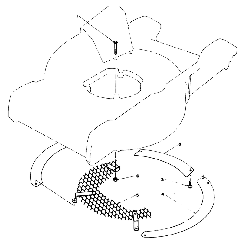 Leaf Shredder Kit No 59100 optional