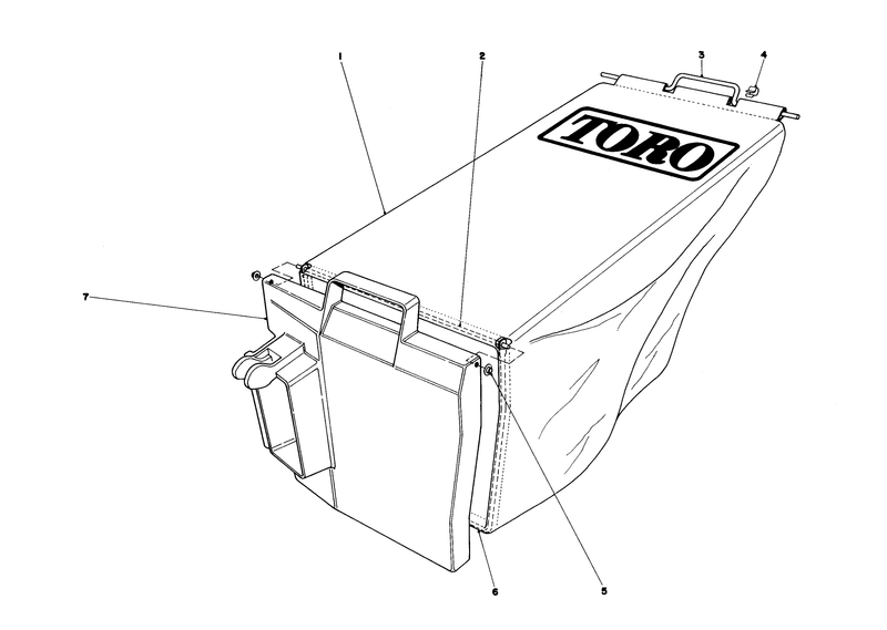 Grass Bag Assembly No 8 0669