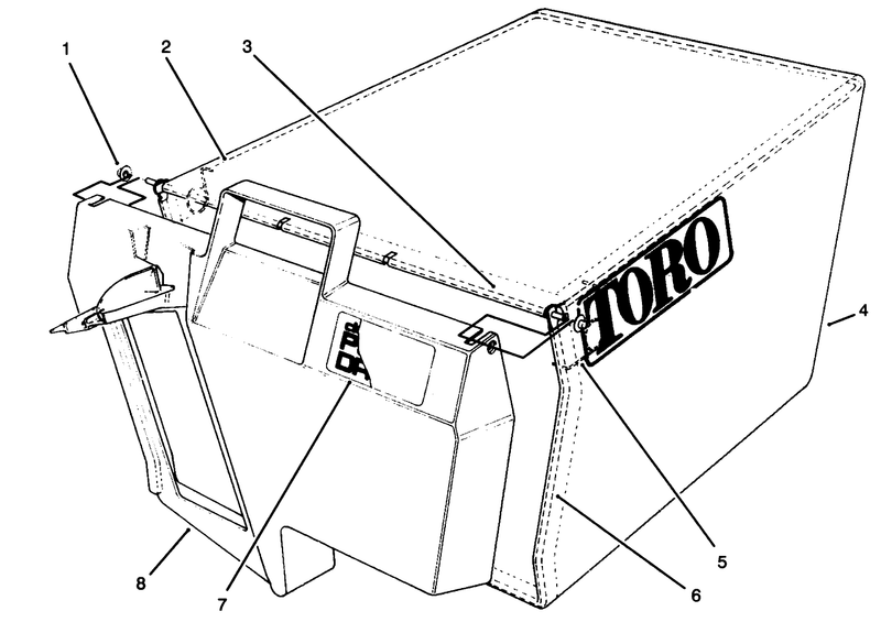 Grass Bag Assembly No 11 0189