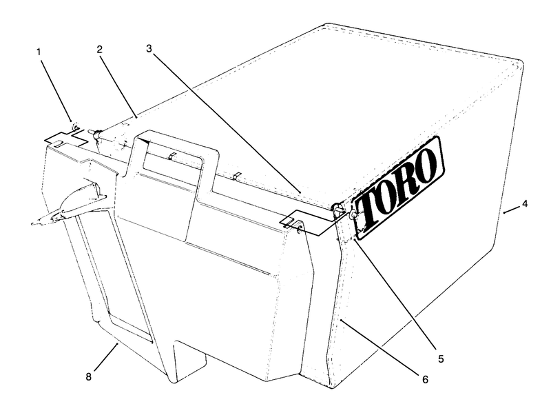 Grass Bag Assembly No 11 0189