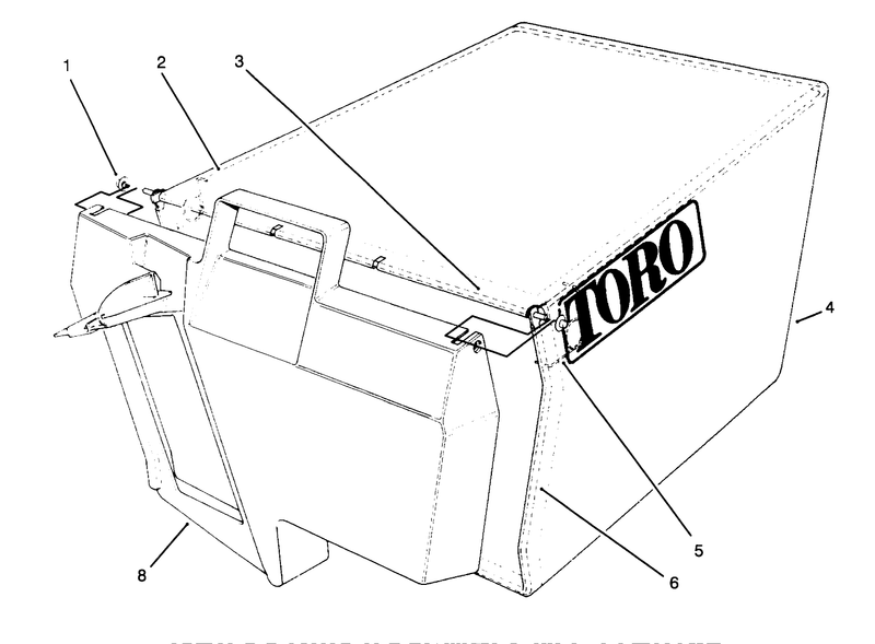 Grass Bag Assembly No 11 0189