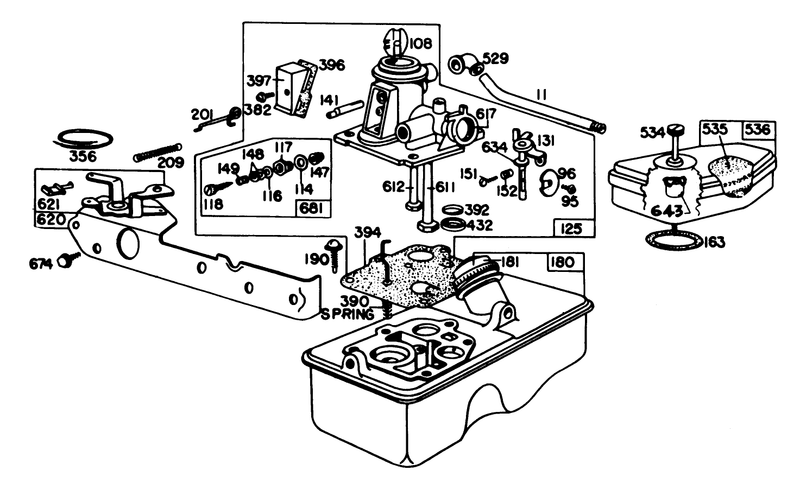 Carburetor Assembly Model 92908 1956 01