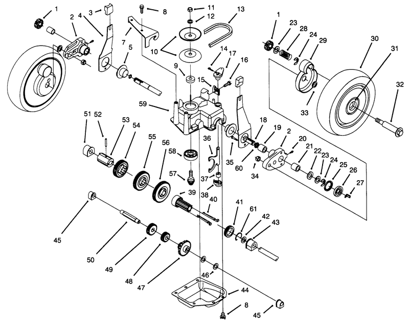 Gear Case Assembly
