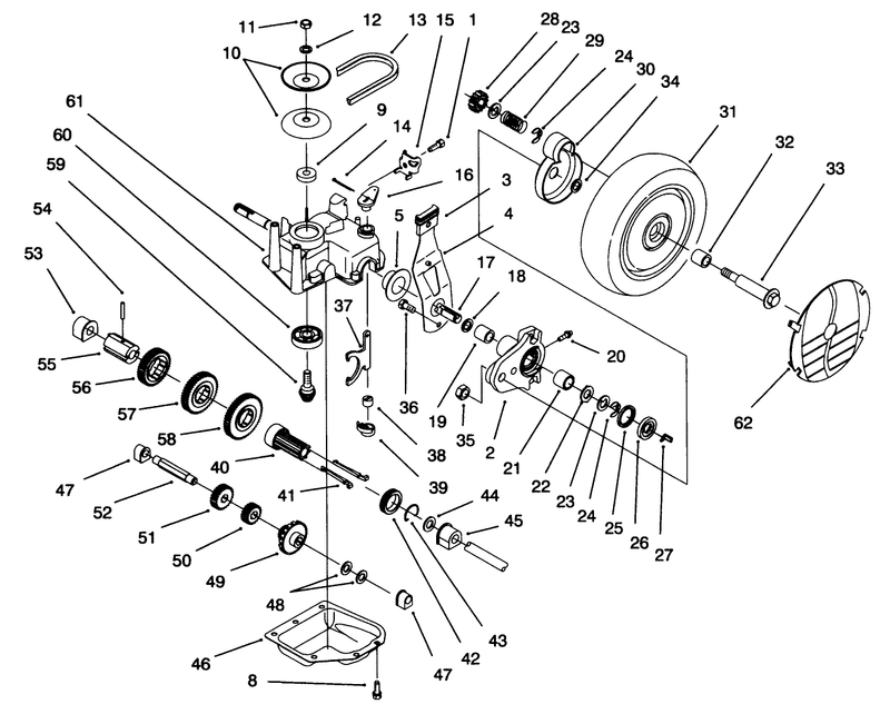 Gear Case Assembly