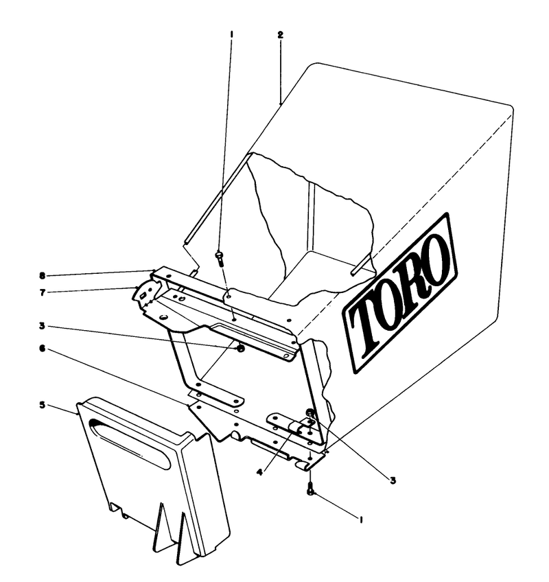 Grass Bag Assembly
