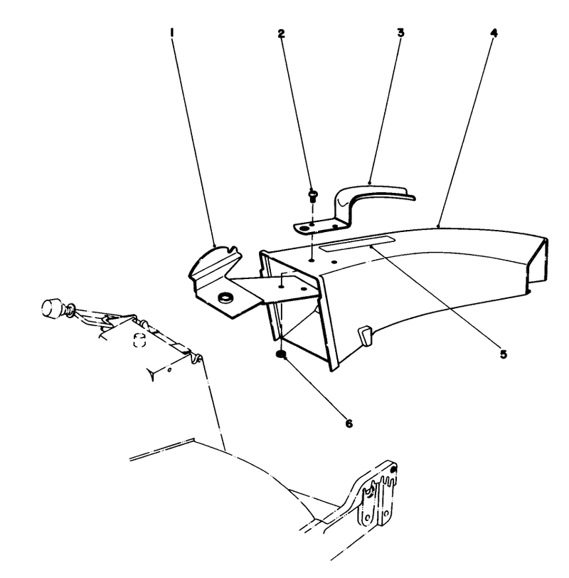 Side Discharge Chute Kit No 59109 optional