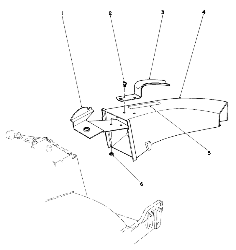 Side Discharge Chute Kit No 59109 optional