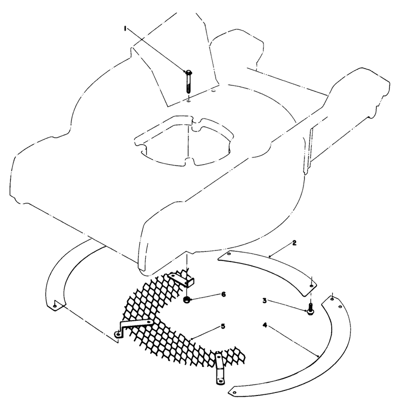 Leaf Shredder Kit No 59100 optional