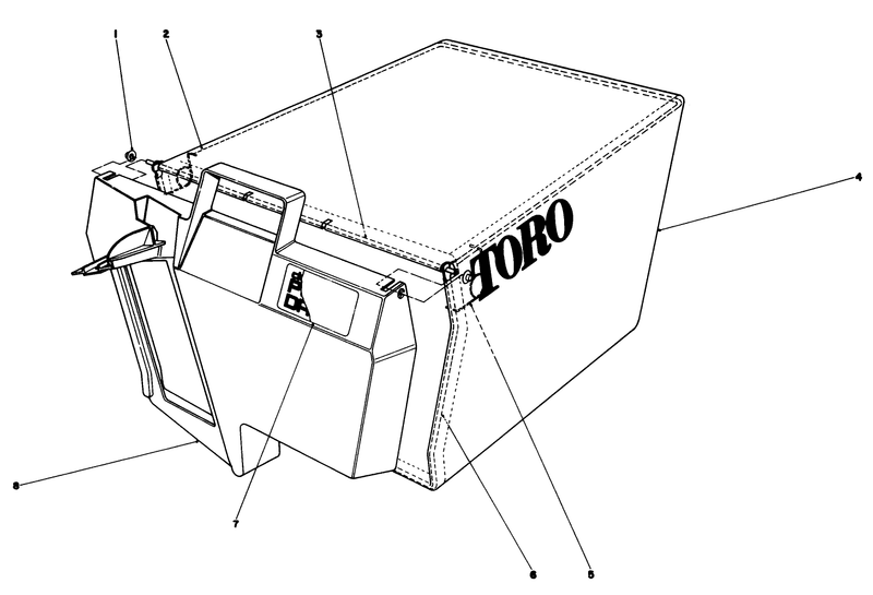 Grass Bag Assembly No 11 0189