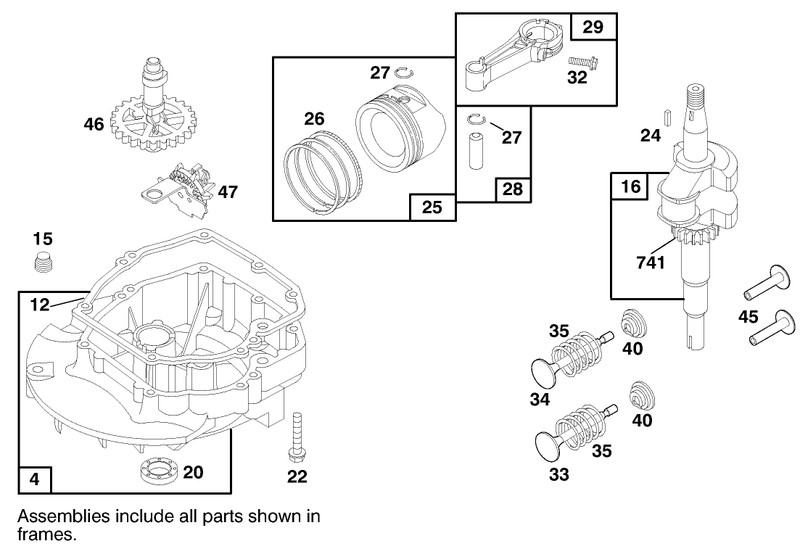 Engine Briggs and Stratton Model 12f802 0650 01