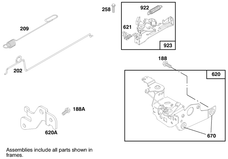 Engine Briggs and Stratton Model 12f802 0650 01