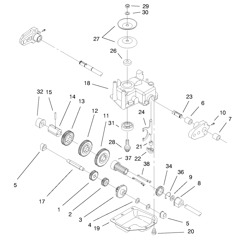 Gear Case Assembly