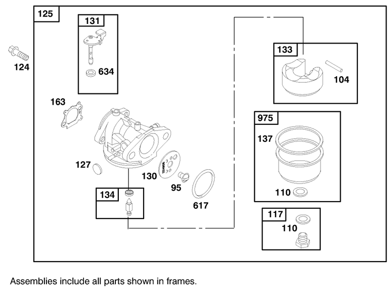 Engine Briggs and Stratton Model 12f802 1750 E1