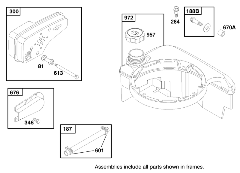 Engine Briggs and Stratton Model 12f802 1750 E1