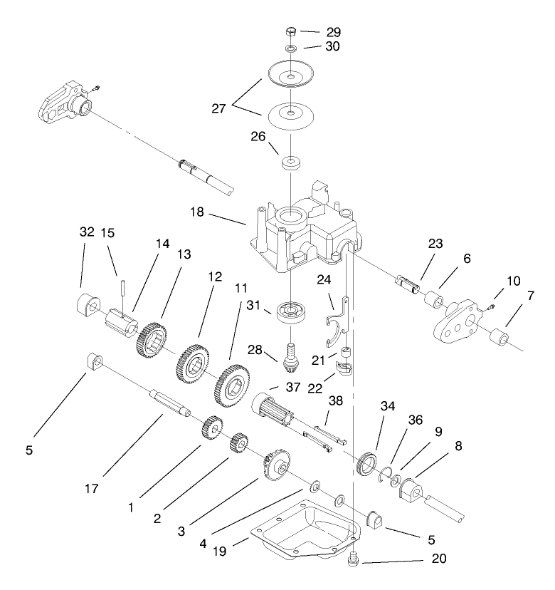 Gear Case Assembly