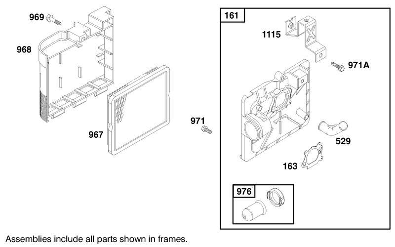 Engine Briggs and Stratton Model 12f802 1750 E1