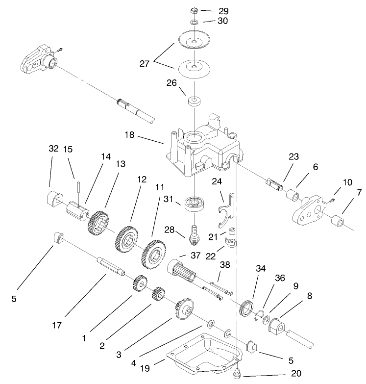Gear Case Assembly