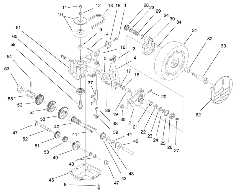 Gear Case Assembly