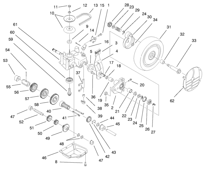 Gear Case Assembly