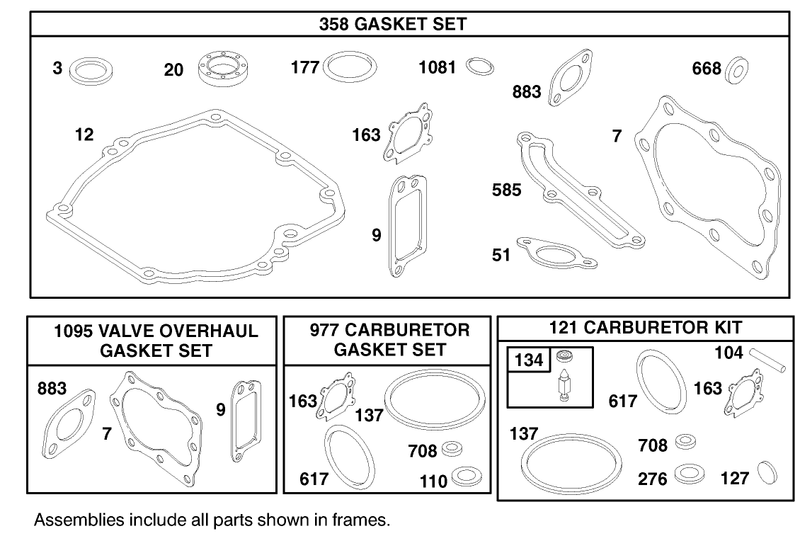 Engine Briggs and Stratton Model 12h802 1767 E1