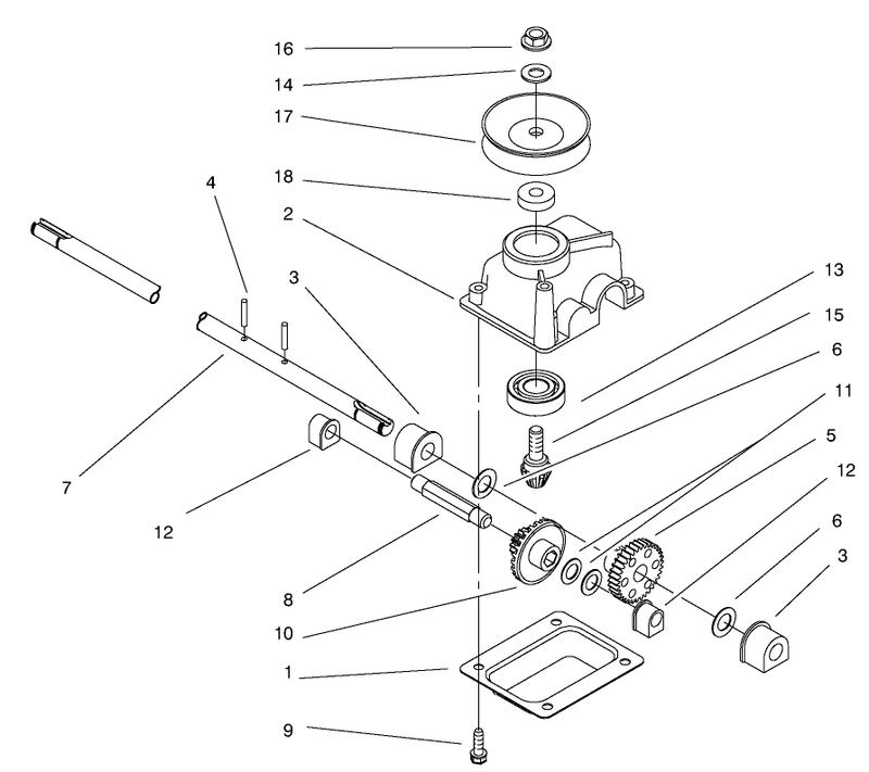 Gear Case Assembly