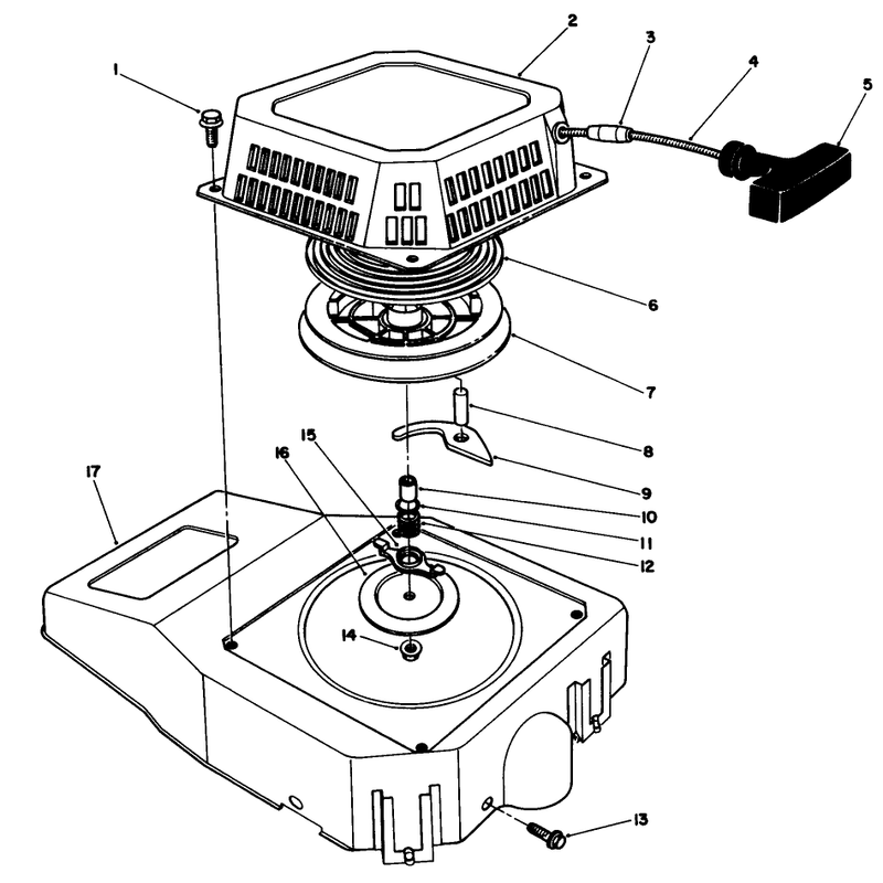 Recoil Assembly Model No Vmg6
