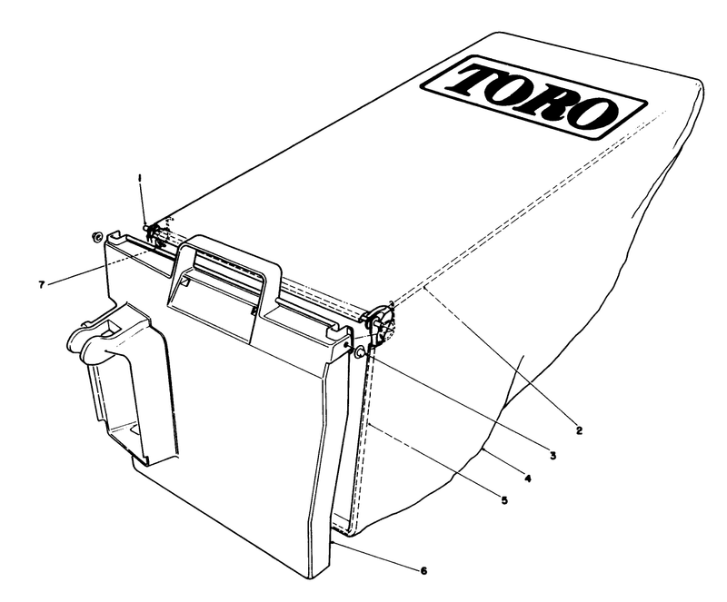 Grass Bag Assembly No 12 8859