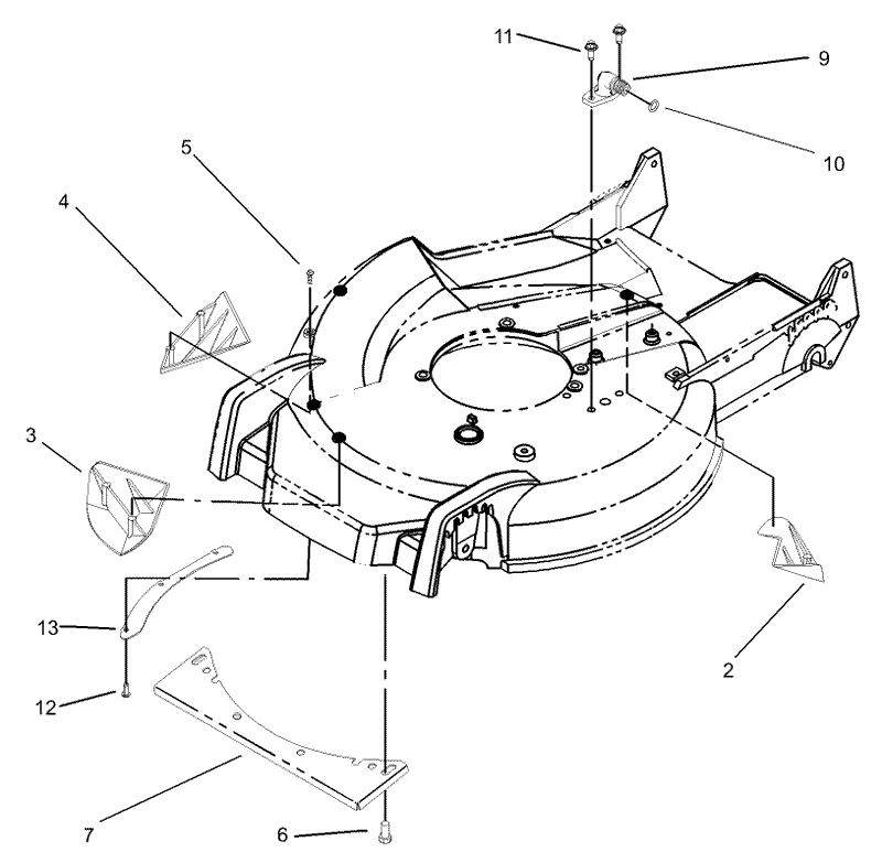 Housing Kicker and Washout Assembly No 105 1309