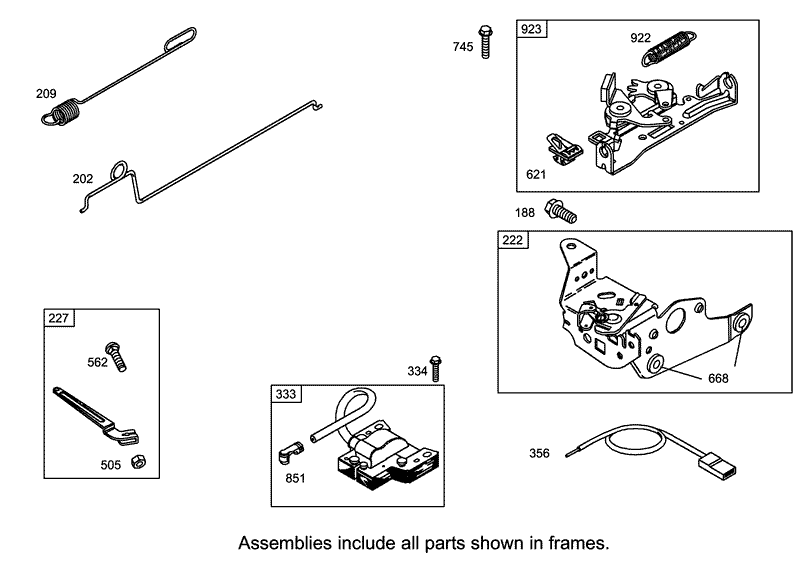 Governor Assembly Briggs and Stratton 12H802 1720 B1