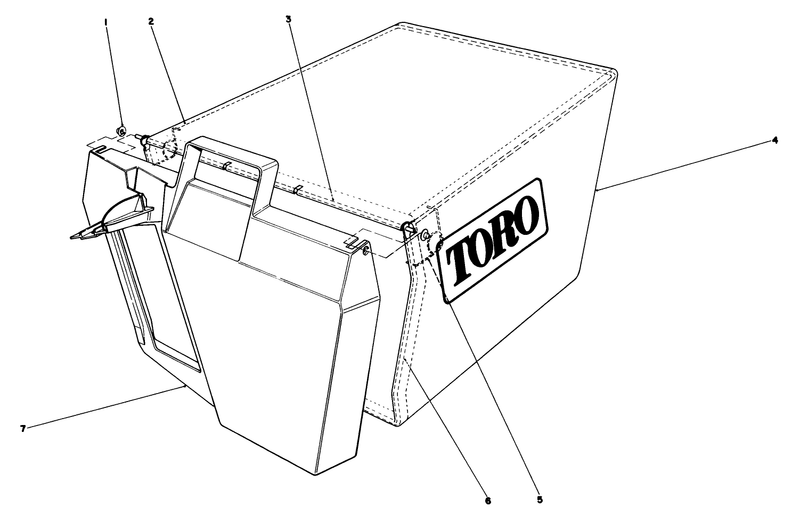 Grass Bag Assembly No 11 0159