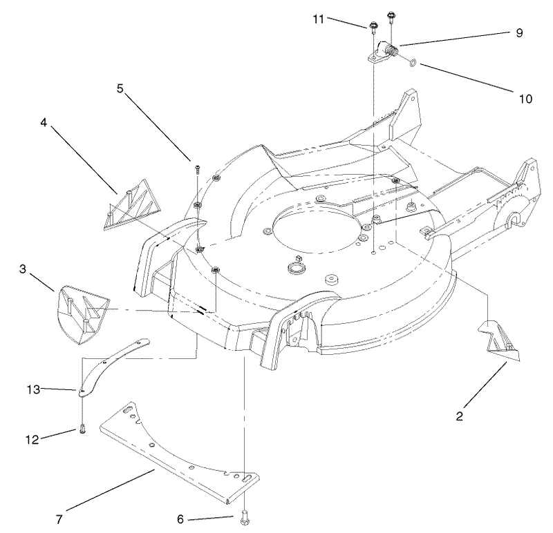 Housing Kicker and Washout Assembly No 105 1309
