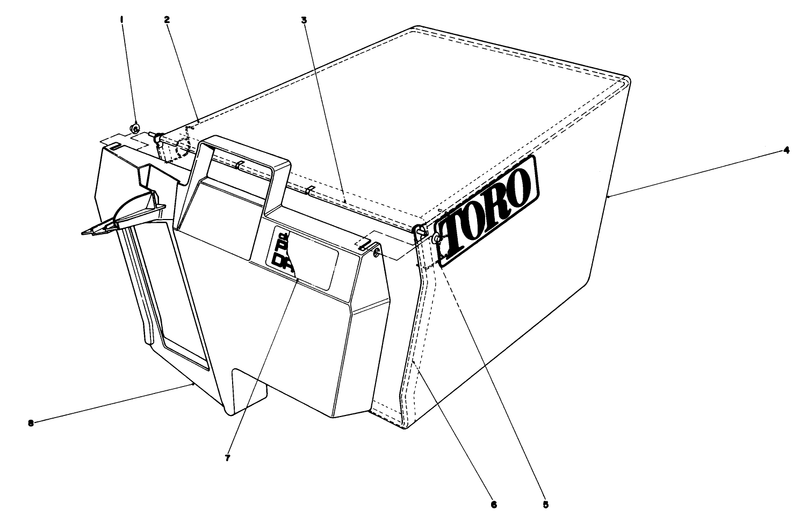 Grass Bag Assembly No 11 0189