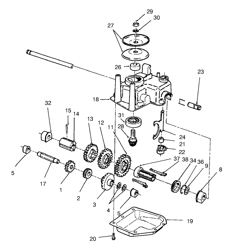 Gear Case Assembly