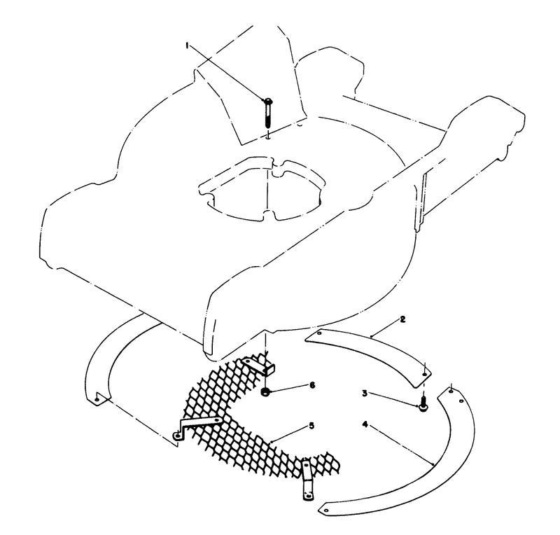 Leaf Shredder Kit No 59100 optional